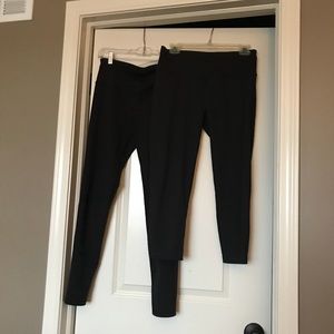VSX Sport Black Leggings, regular and crop
